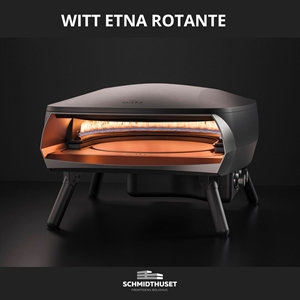 Witt Etna Rotante Pizza ovn - Sort - STÆRK PRIS 